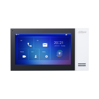 VTH2421FBP - Dahua Moniteur Videophone 7" TFT IP POE Tactile Prix Maroc
