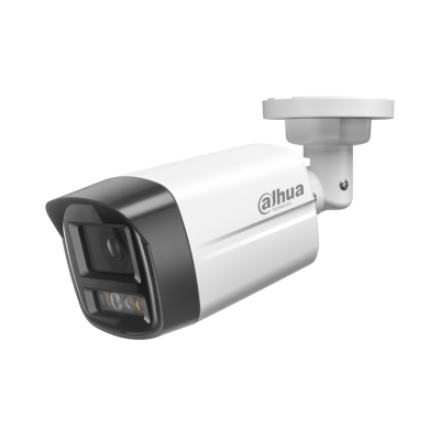 HFW1239TL1-A-IL - Dahua Camera IP POE BULLET 2MP Full Color SMART IR + AUDIO IR 40m Prix Maroc