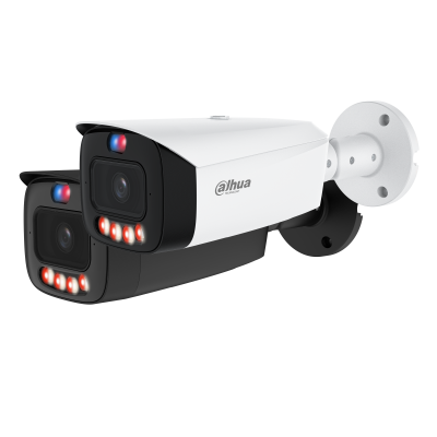 HFW3849T1-AS-P - Dahua camera ip Bullet 8MP POE Full-color Active Deterrence TIOC IR 30m Etanche IP67 Prix Maroc