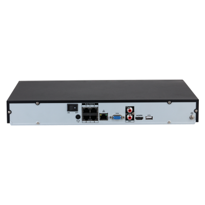 2204-4P-4KS3 - Dahua NVR 4 Canaux IP PoE H265 2*HDD Prix Maroc