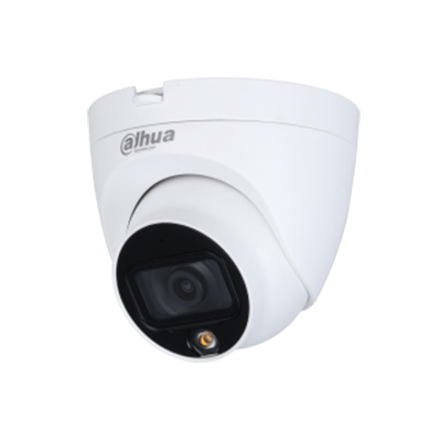 1209TLQPALED - Dahua Camera HD Dome 2MP Full Color Audio IR 20m