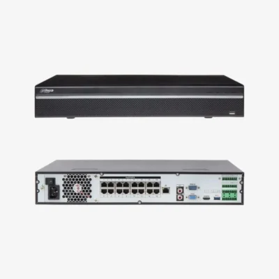 5432-16P-4KS2 - Dahua NVR 32 Canaux IP 16 PoE H265 4K 4*HDD Prix Maroc