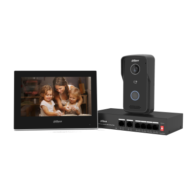 KTP03 - Dahua Villa Kit Videophone IP POE avec LECTEUR CARTE
1*Station Extérieure + 1*Moniteur Intérieur + 1*Switch 5 Ports POE Prix Maroc KTP03 - Dahua Villa Kit Videophone IP POE avec LECTEUR CARTE 1*Station Extérieure + 1*Moniteur Intérieur + 1*Switch 5 Ports POE Prix Maroc