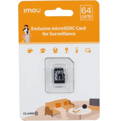 ST2-64-S1 - Imou MicroSD XC Carte Mémoire 64gb