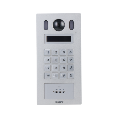 VTO6221E-P - Dahua Platine Videophone IP POE avec RFID+DIGICODE avec Socle Prix Maroc
