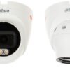 HDW2449TP-S-LED - Dahua Camera IP Dome 4MP POE WIZ COLOR AUDIO IR 30m Etanche IP67 Prix Maroc